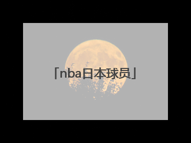 「nba日本球员」NBA日本球员现役